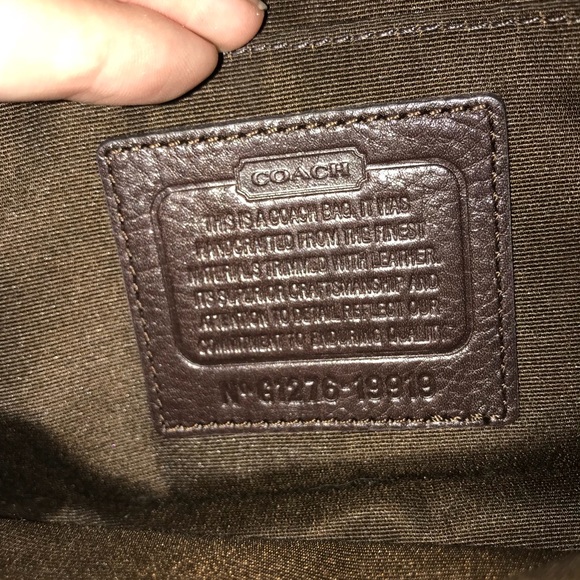 🤎authentic small coach shoulder cross body 🤎 - Picture 4 of 6